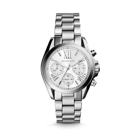 michael kors mini bradshaw silver